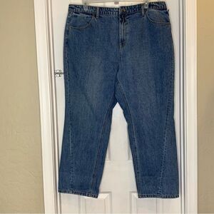 Future Collective Mid Rise Boyfriend Jeans Size 16w/18W